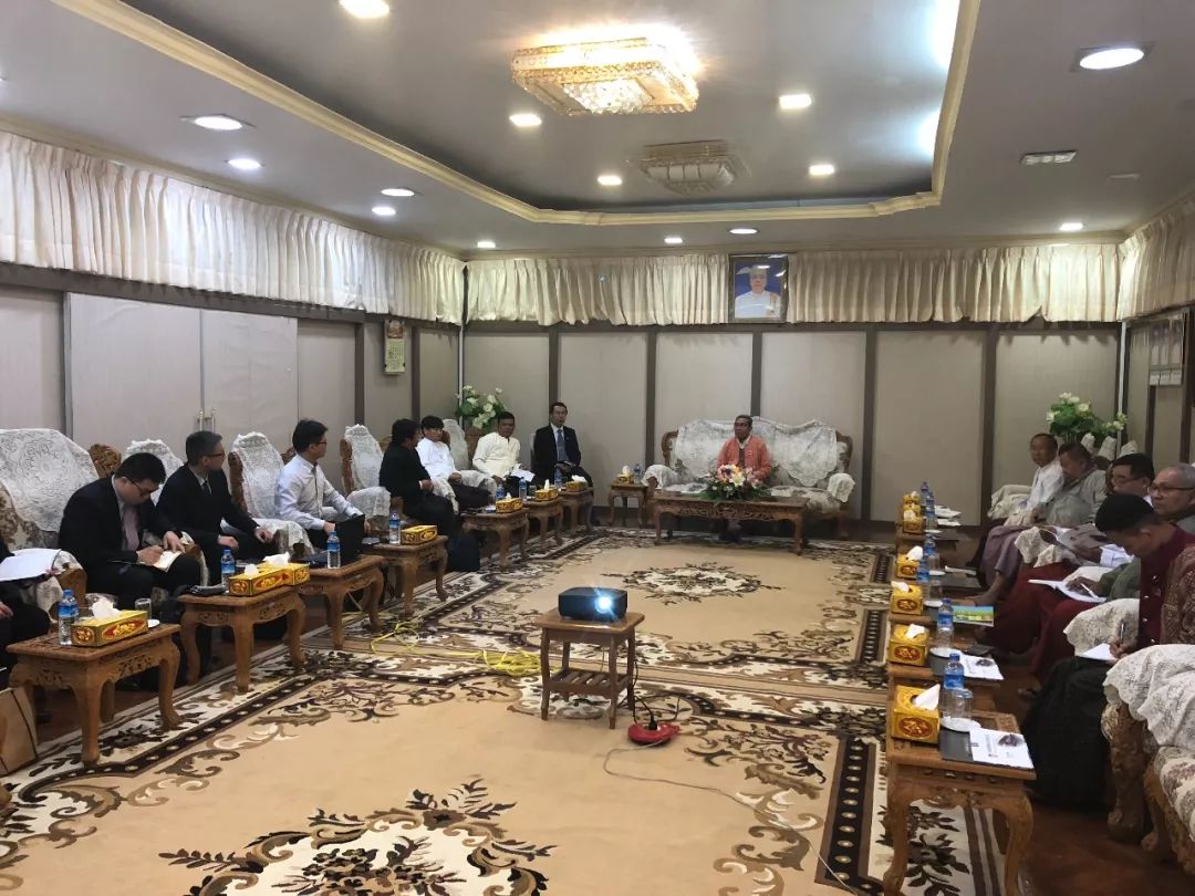 瑞和錦程股東拜會若開邦總理及相關(guān)部長等領(lǐng)導(dǎo)